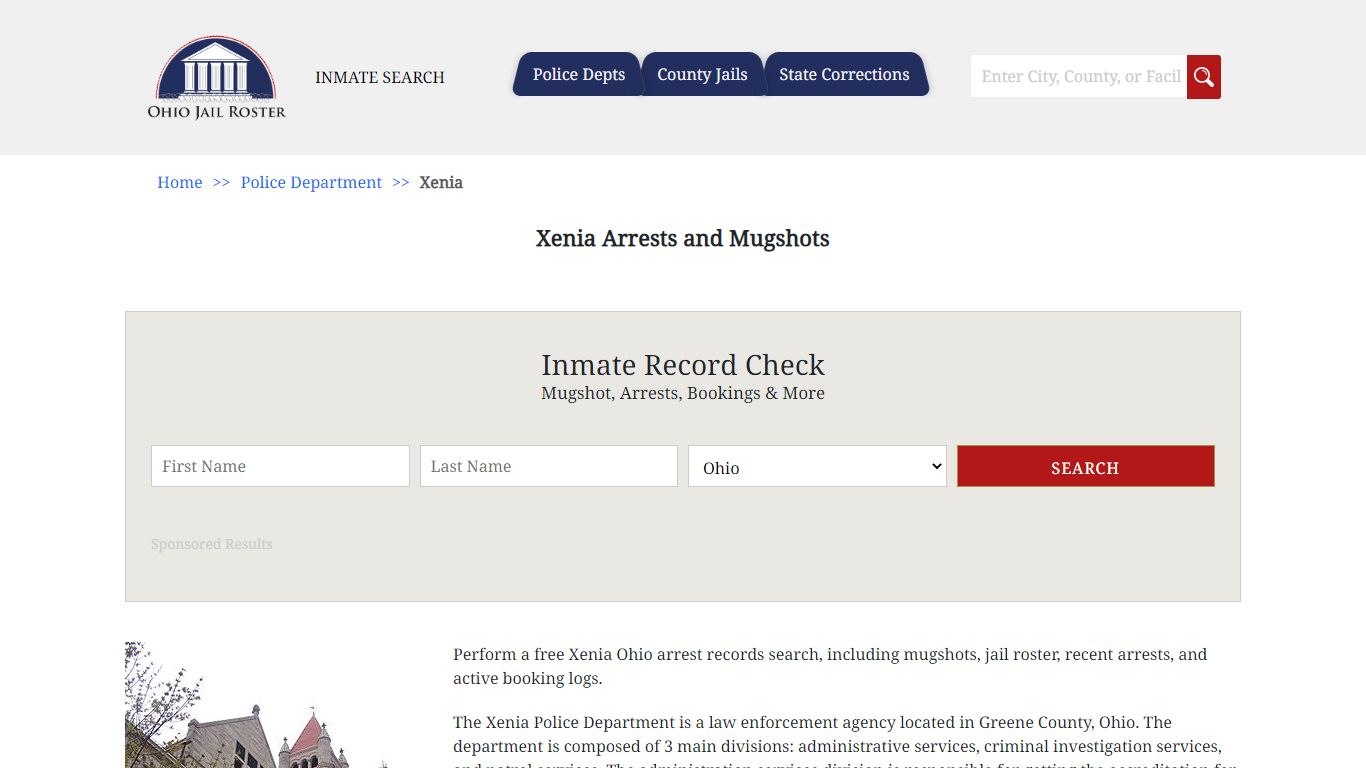 Xenia Arrests and Mugshots | Jail Roster Search